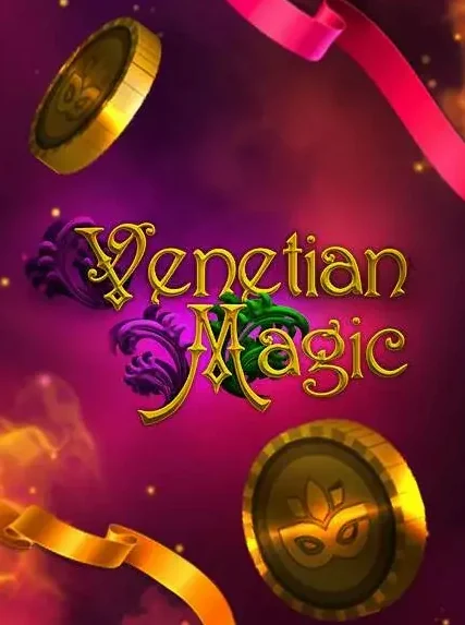 Decorative casino game artwork for CryptoLeo: Venetian Magic